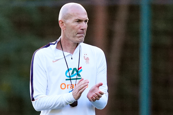 Equipe de France : première séance, Zidane a commencé tranquillement