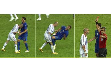 Zidane maudit toujours Materazzi